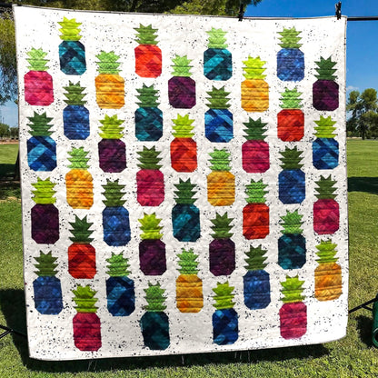 Hawaii Pineapple CLH2111285Q Quilt Blanket