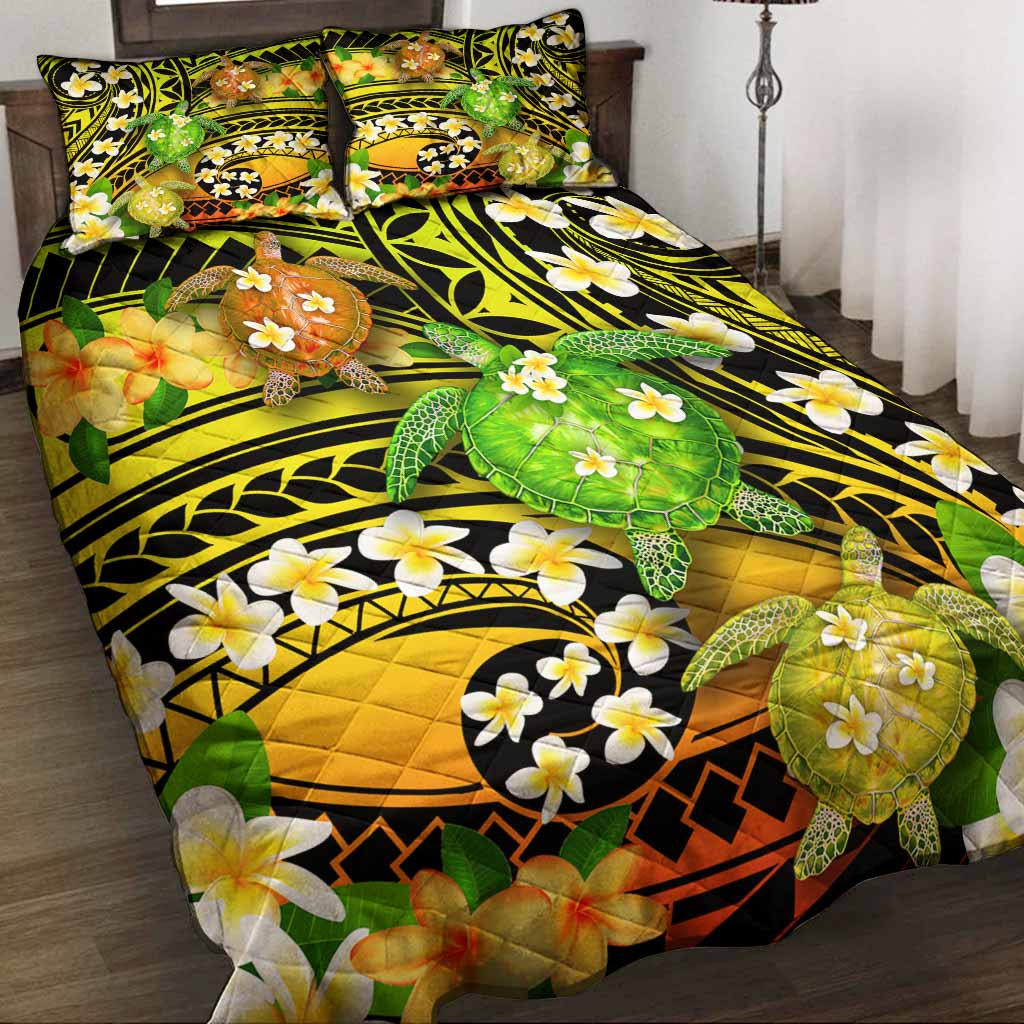 Hawaii Turtle Quilt Bed Sheet ND280904