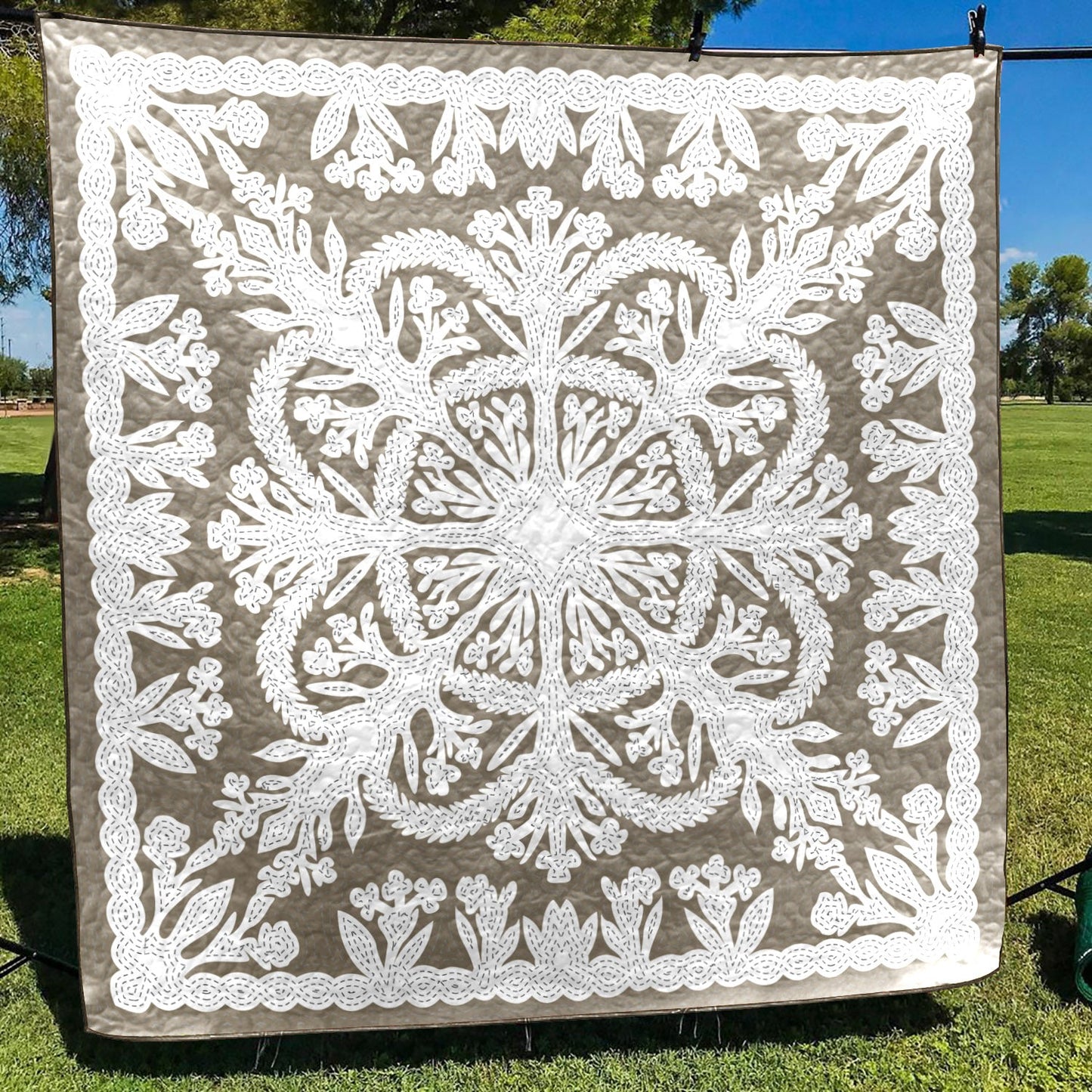 Hawaiian CLA1210230Q Quilt Blanket