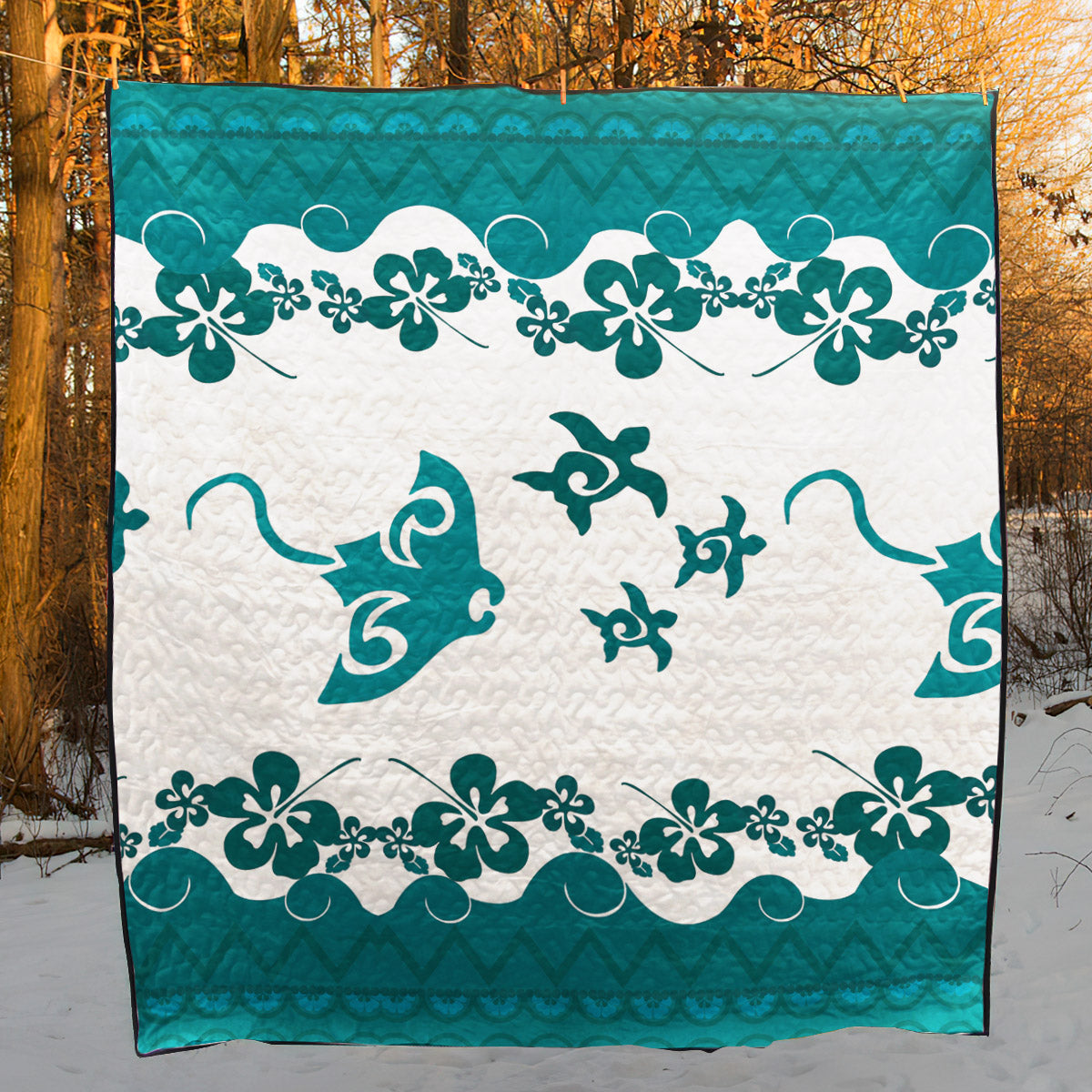 Hawaiian CLM0711279 Quilt Blanket