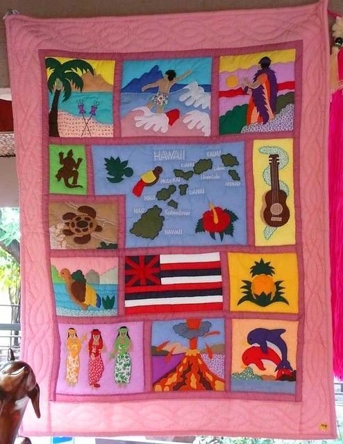 Hawaiian CLP250638 Quilt Blanket