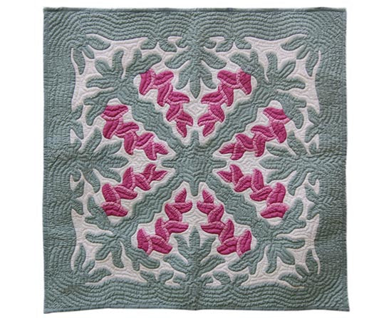 Hawaiian Heleconia CLM0711288 Quilt Blanket