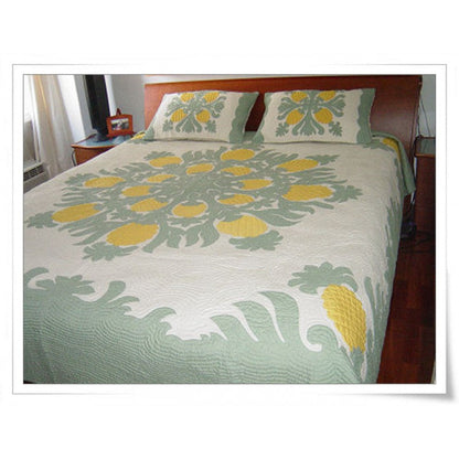 Hawaiian Pineapple CLM30110675Q Quilt Blanket