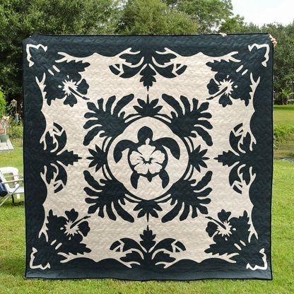 Hawaiian Turtle CLA0710470Q Quilt Blanket