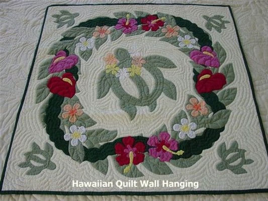 Hawaiian Turtle CLA1410310Q Quilt Blanket