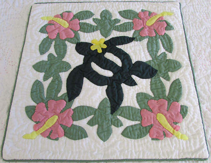 Hawaiian Turtle CLM010754 Quilt Blanket