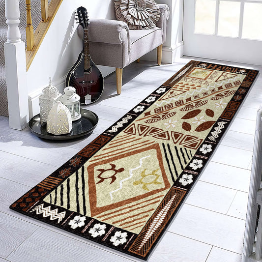 Hawaiian Beach HN081047RU Runner Rug