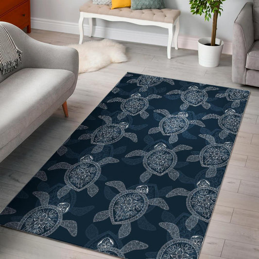 Hawaiian Blue Sea Turtle CL12100684MDR Rug