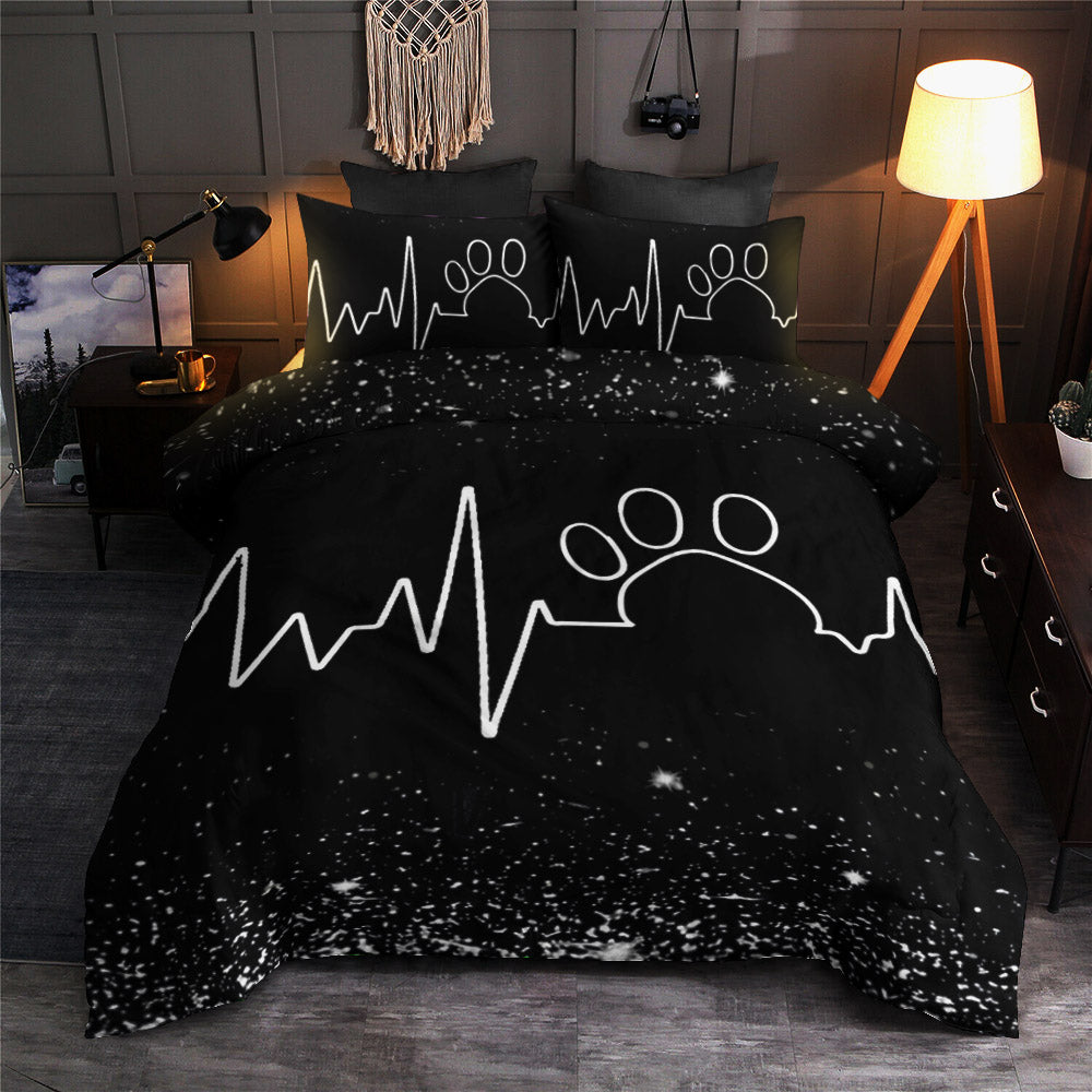 Heart Beat With Paw CLA22100886B Bedding Sets