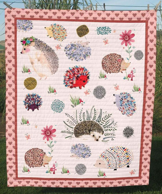 Hedgehog CLT130616 Quilt Blanket