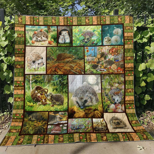 Hedgehog HN80017 Quilt Blanket