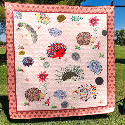 Hedgehog TD21110201 Quilt Blanket