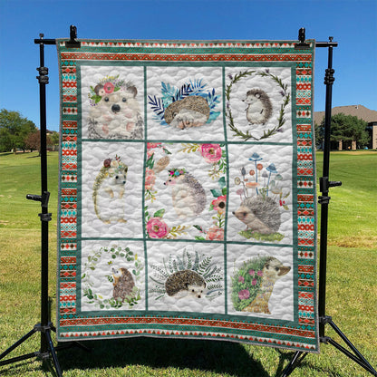 Hedgehog YH2510189 Quilt Blanket