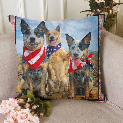 Heeler Funny Team CL010100152MDP Throw Pillow Covers