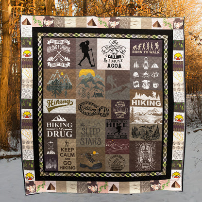 Hiking Mountains CLM1111281 Quilt Blanket