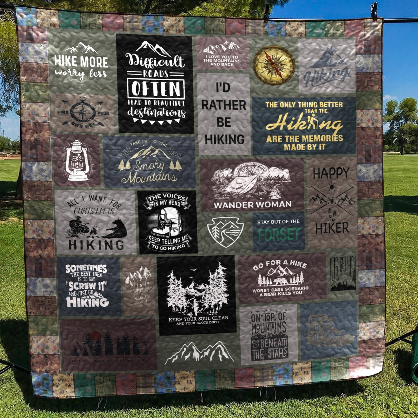 Hiking TD2809584 Quilt Blanket