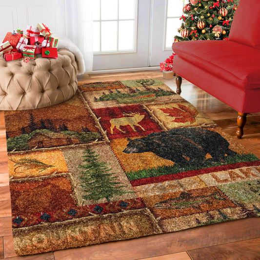 Hills Lodge Moose Bear HM2511082M Rug