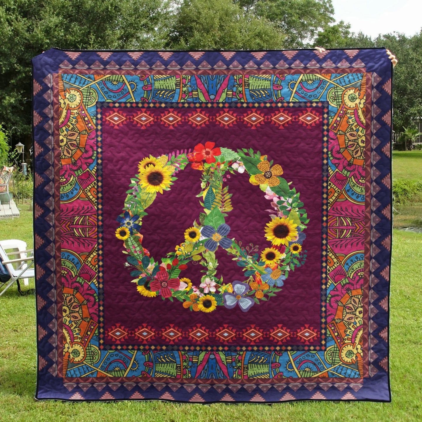 Hippie CLA030705 Quilt Blanket