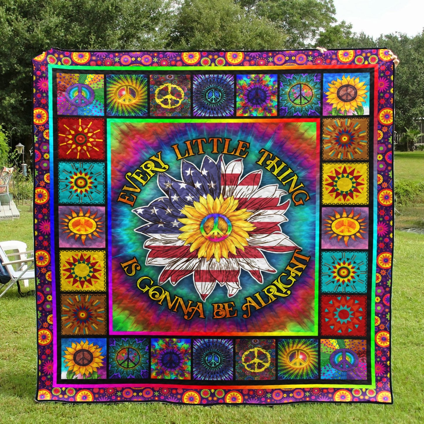 Hippie Every Little Thing ND221004 Quilt Blanket