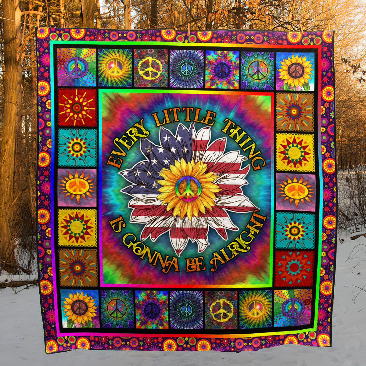 Hippie Every Little Thing ND221004 Quilt Blanket