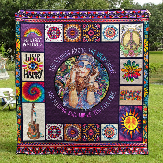 Hippie Mandala Quilt Blanket TL300602Y