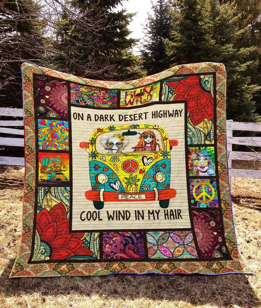 Hippie NA120701B TBG Quilt Blanket