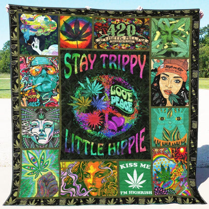 Hippie QH030803C TBG Quilt Blanket