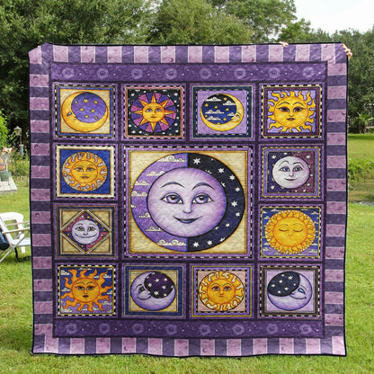 Hippie Quilt Blanket HN150601D