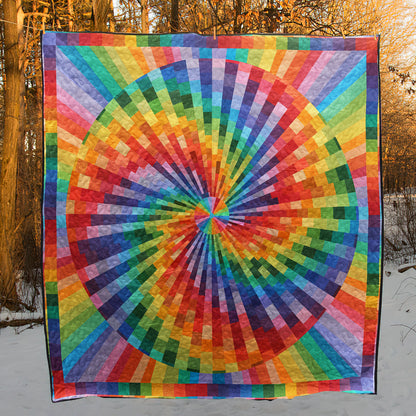 Hippie Quilt Blanket HN220604M
