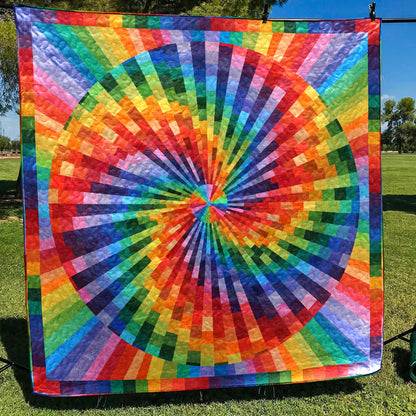 Hippie Quilt Blanket HN220604M