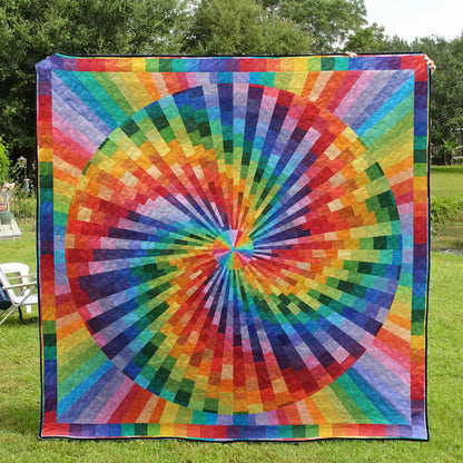 Hippie Quilt Blanket HN220604M