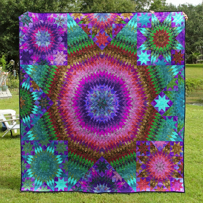 Hippie Star Art Quilt TL110703Y