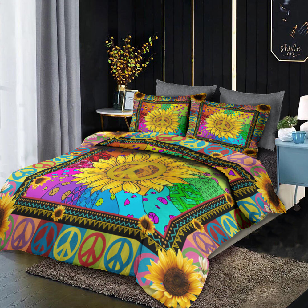 Hippie Sunflower Bedding Sets MT220605DBS