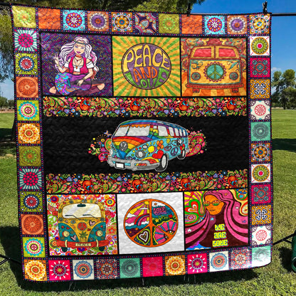 Hippie Vans Quilt Blanket HN220605M
