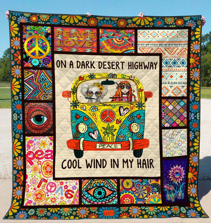 Hippie YE100706A TBG Quilt Blanket