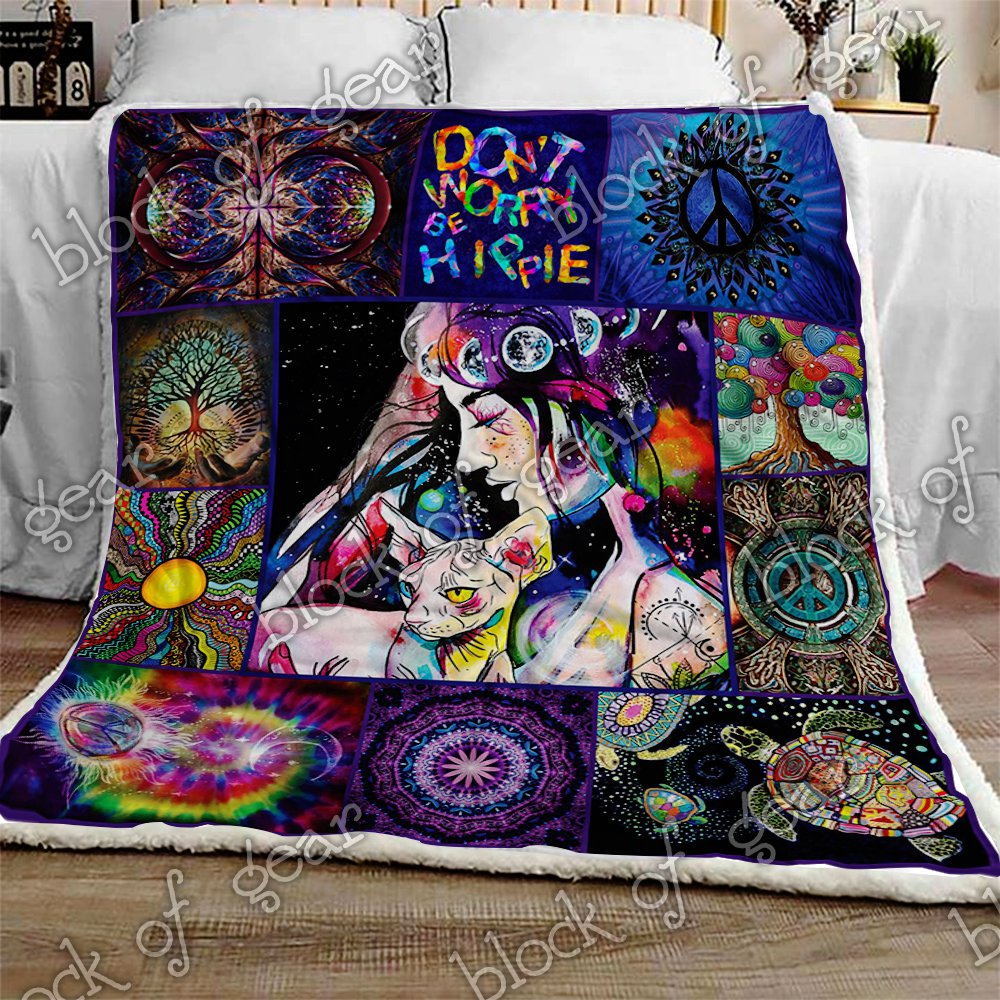 Hippie CL301103MDF Sherpa Fleece Blanket