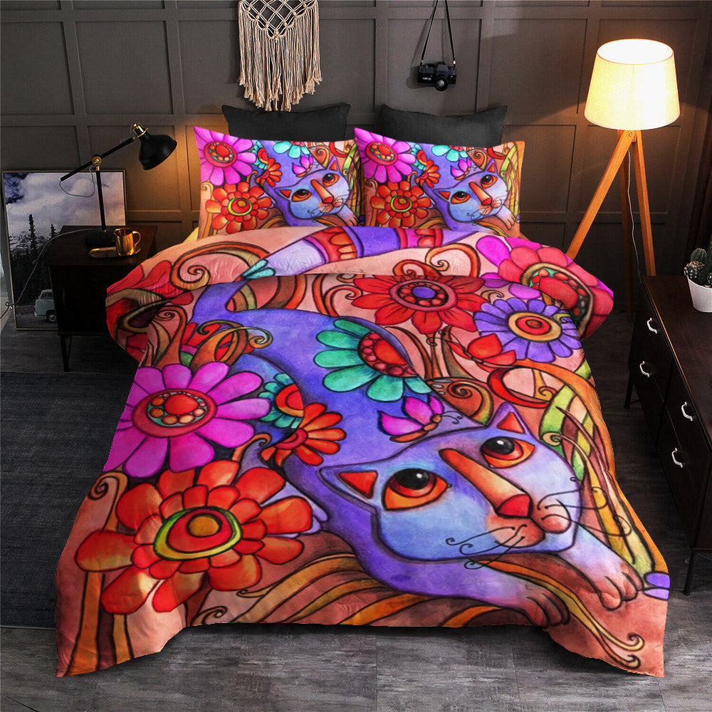 Hippie Cat DD220819B Bedding Sets
