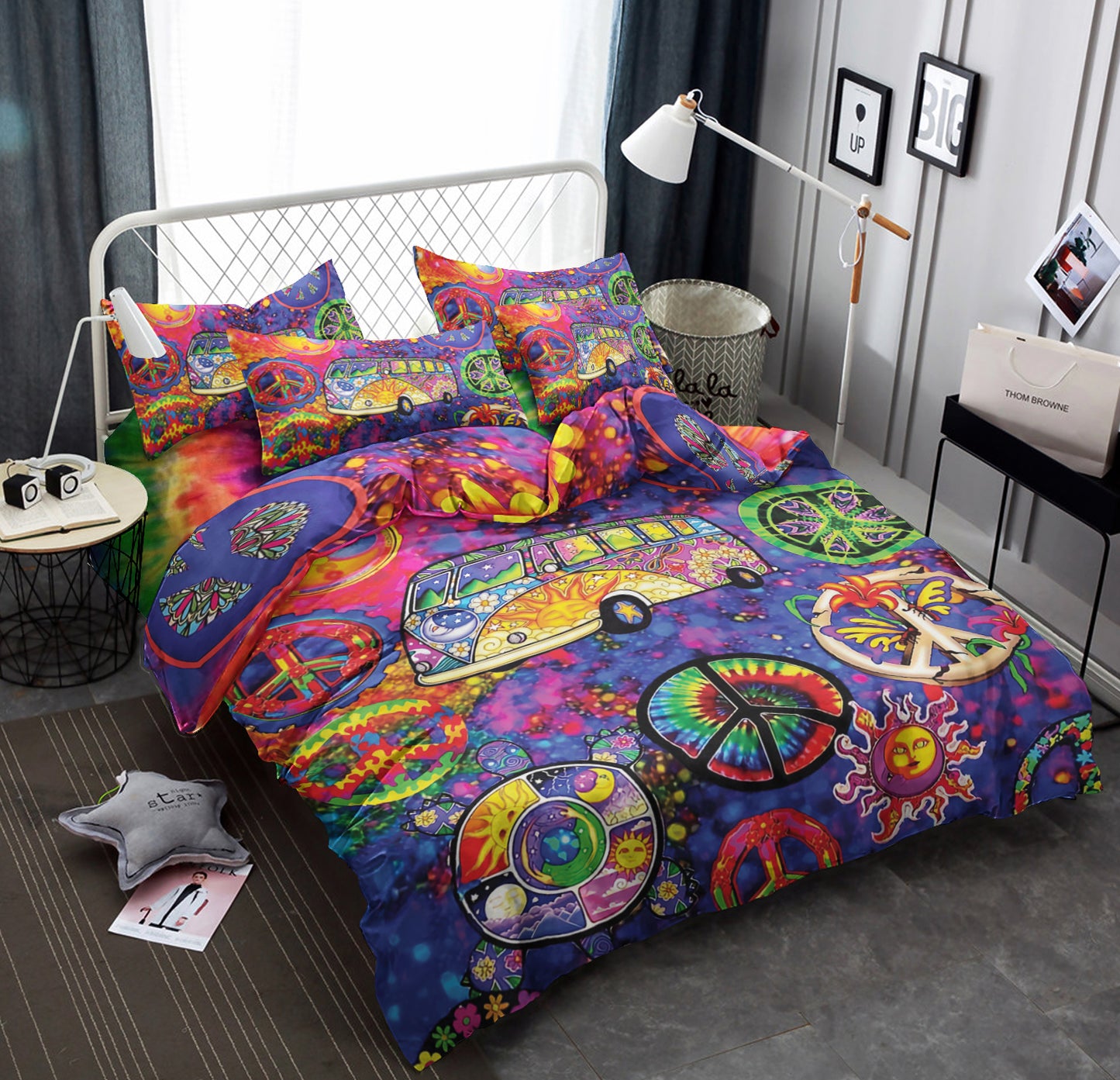 Hippie Peace Bus TL0611079T Bedding Sets