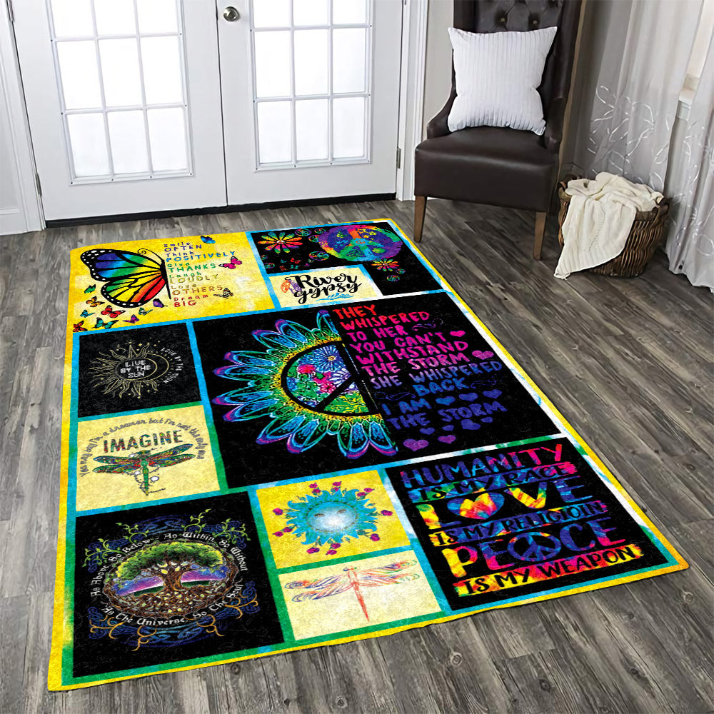 Hippie Peace CL170974MDR Rug