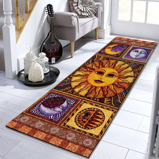 Hippie Sun And Moon DD1710031RU Runner Rug