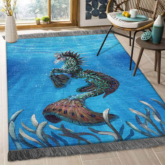 Hippocampus NN1710086F Decorative Floor-cloth