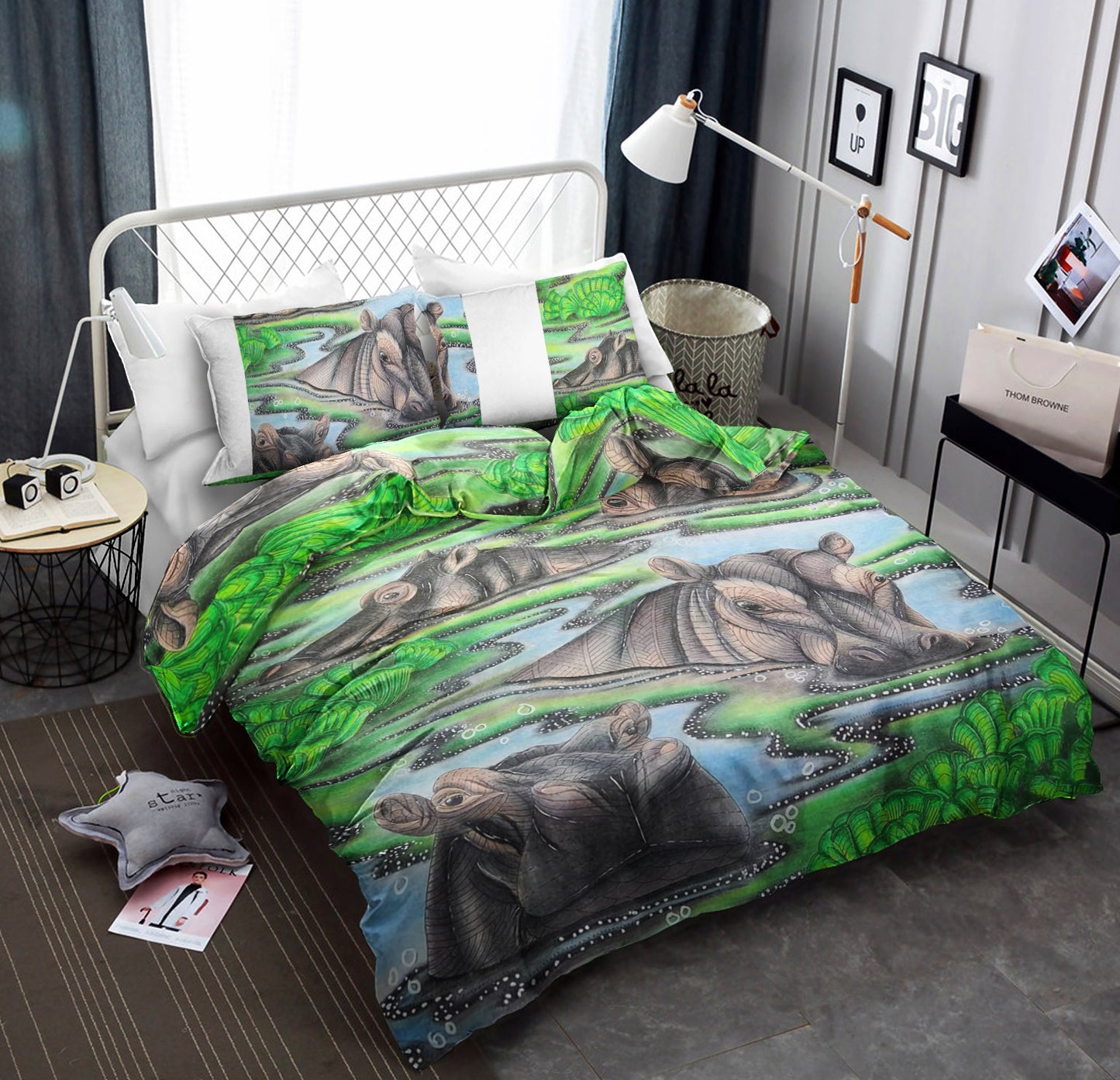 Hippopotamus TL090849B Bedding Sets