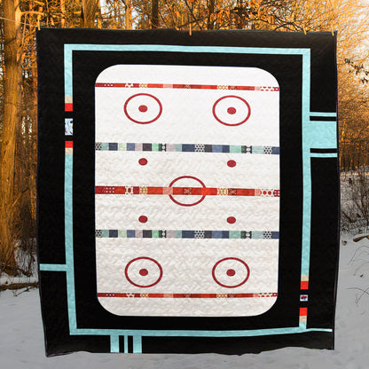 Hockey CLA0211554Q Quilt Blanket