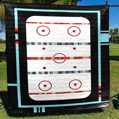 Hockey CLA0211554Q Quilt Blanket