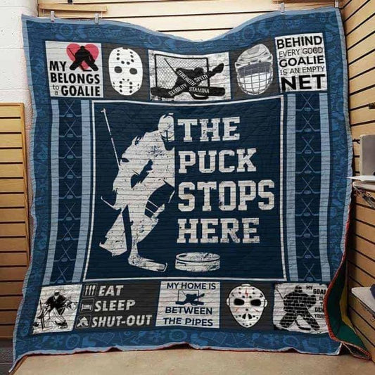 Hockey CLA1610397Q Quilt Blanket