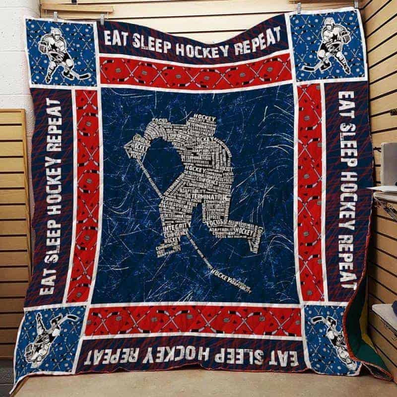 Hockey CLA1610439Q Quilt Blanket