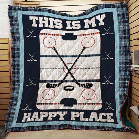 Hockey CLA1610451Q Quilt Blanket