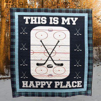 Hockey CLA1610451Q Quilt Blanket