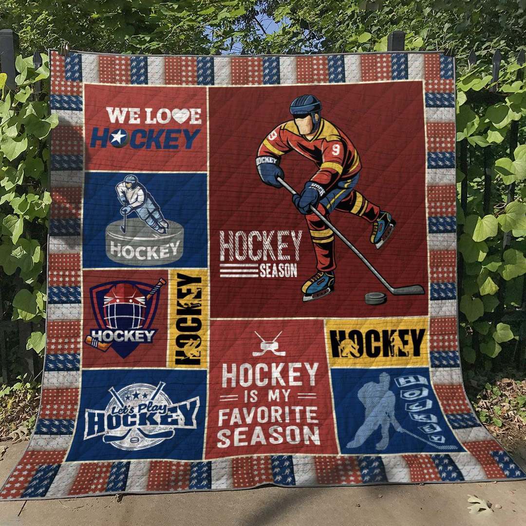 Hockey NX270516 Quilt Blanket