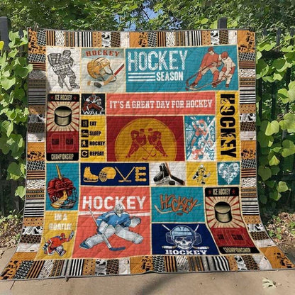 Hockey NX290523 Quilt Blanket